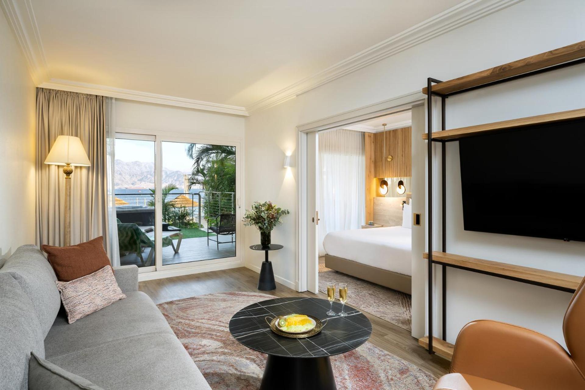 Aria Hotel Eilat Exterior foto A suite at the hotel