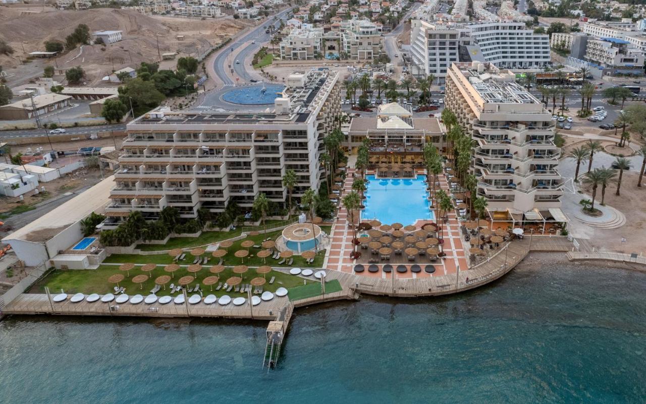Aria Hotel Eilat Exterior foto Aerial view of the hotel